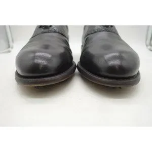 RARE Justin Black Exotic Caiman Crocodile Vintage Golf Saddle Shoes Men\'s 10.5 D Justin Boots | Shoes | Rare Justin Black Exotic Caiman  main image 3